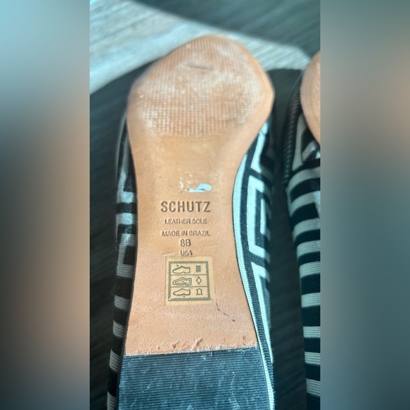 Schutz Tecido Art Deco Flats - Picture 6 of 11